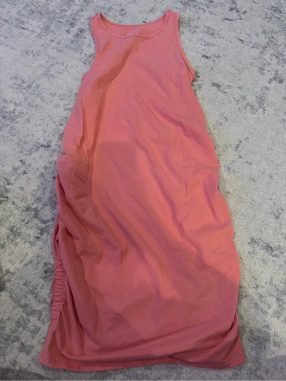 Women’s maternity Sleeveless Coral Pink dress